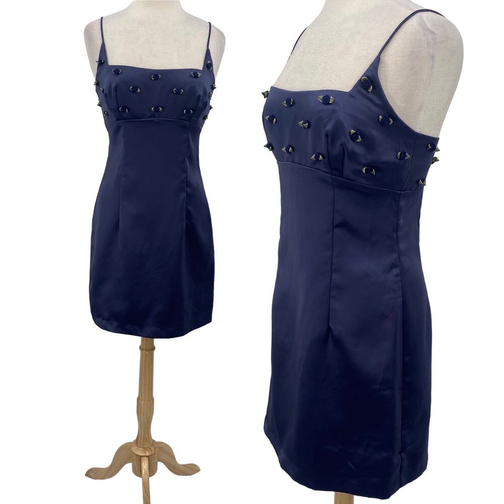 Vintage Y2K Mini Empire Waist Dress